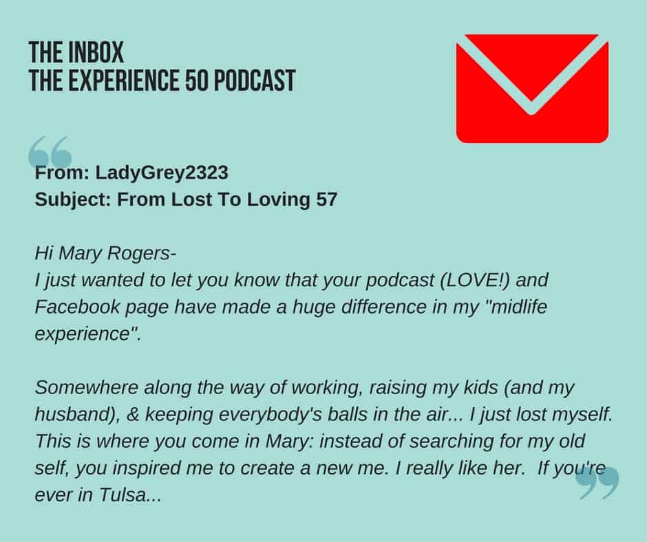 Experience 50 Podcast Inbox